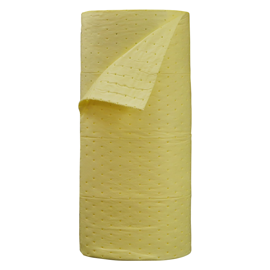 Sonic Bonded Absorbent Rolls - Yellow