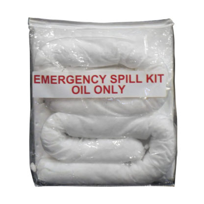 Clear Zipper Bag Spill Kit